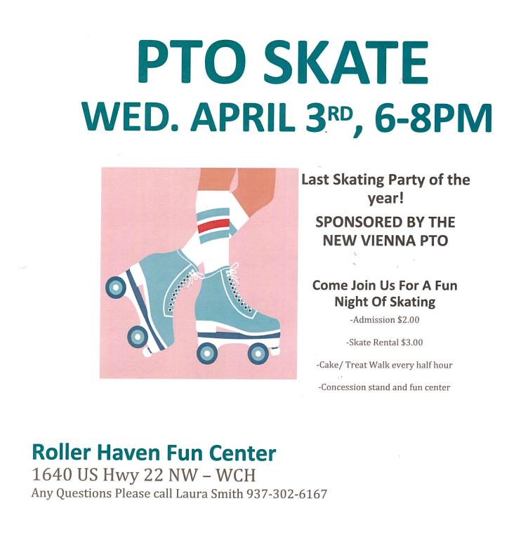 PTO Skating Party